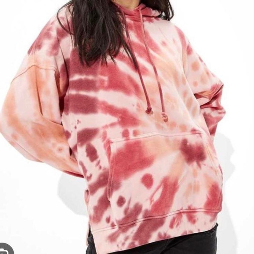 American Eagle Super Soft Oversized Tie Dye Sweatshirt